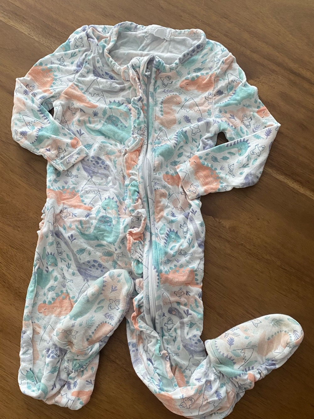 Angel Dear ruffle butt sleeper